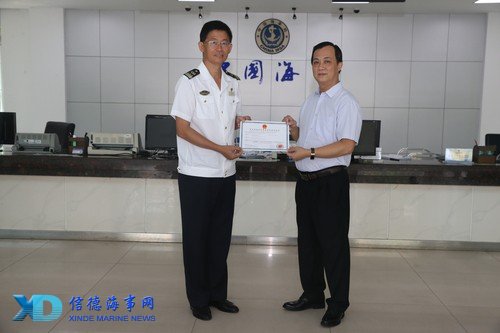 海南有了首家海员外派机构 海南有了首家海员外派机构。(汪蓓 摄)