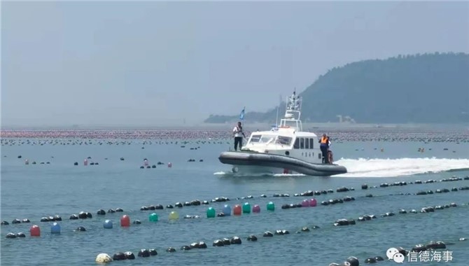 烟台长岛海事处联合多部门开展碍航养殖